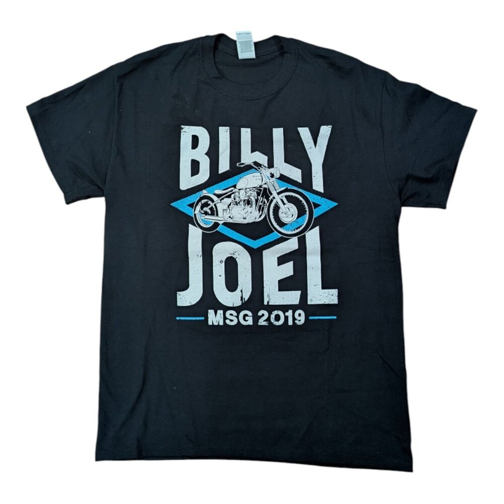 Billy Joel MSG Madison Square Garden 2019 Two Sided Graphic Tour T Shirt Sz M  G
